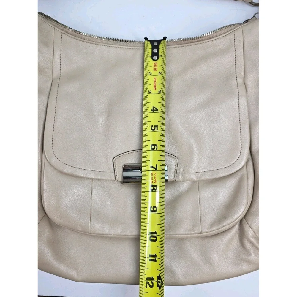 Coach Kristin Large‎ Hobo Shoulder Bag In Champagne A1376-F22309